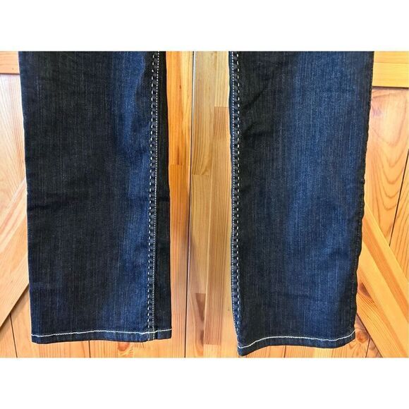 Coogi Jeans Womens Size 15/16 Black White Leopard Print Low Rise Stretch (4715) - Picture 3 of 9